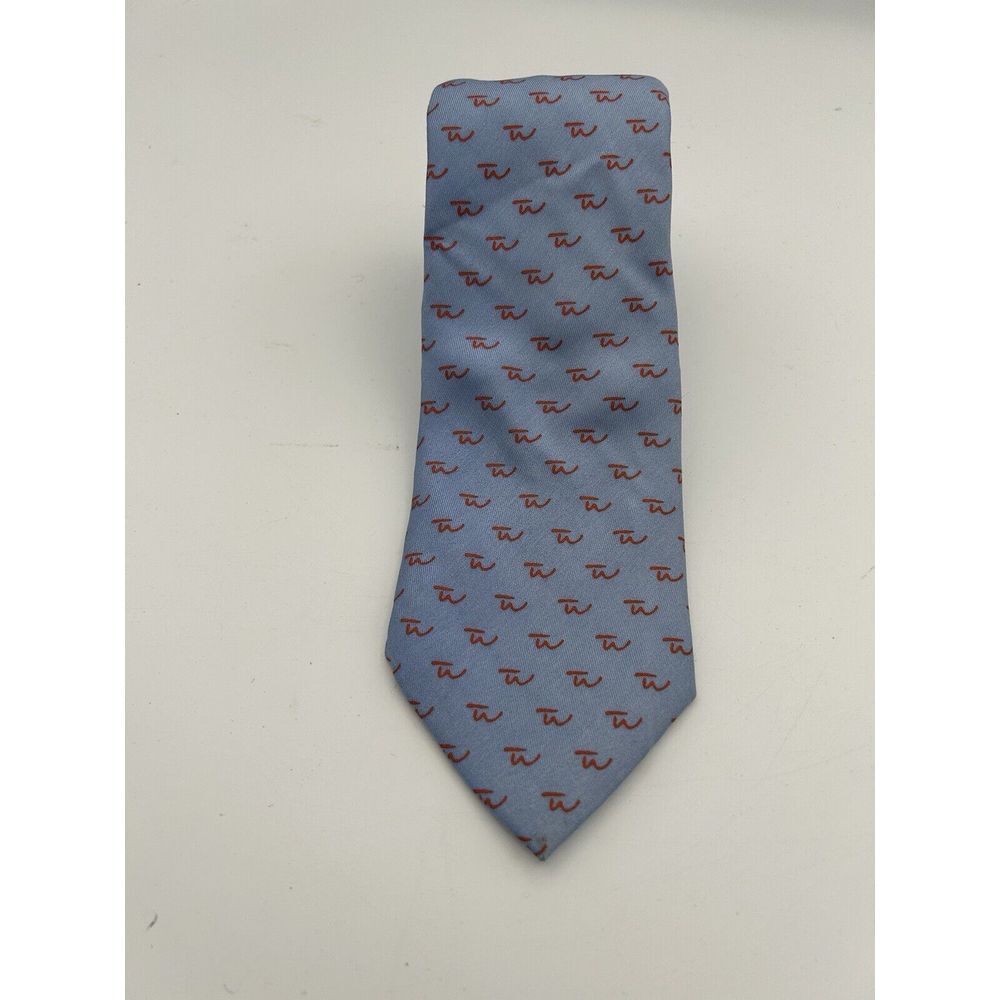 VINEYARD VINES Silk Tie for Towers Watson Custom Logo ‎ Blue & Red